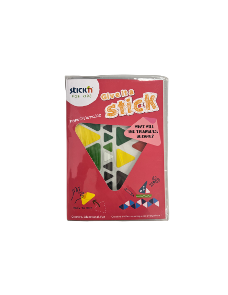 *Pildiraamat Give it a stick-Triangle (6 game cards/ 6 example guide sheet
