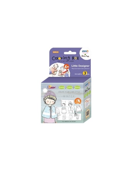StickN Little Designer Coloring Roll - Winter