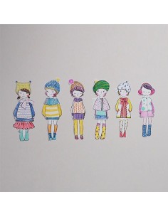 StickN Little Designer Coloring Roll - Winter 2