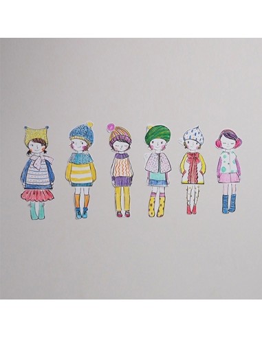 StickN Little Designer Coloring Roll - Winter