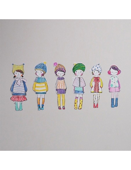 StickN Little Designer Coloring Roll - Winter