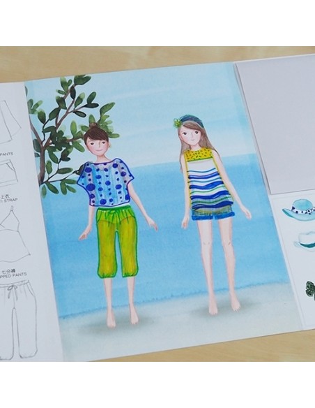 StickN Little Designer Activity Book - Sunny Island