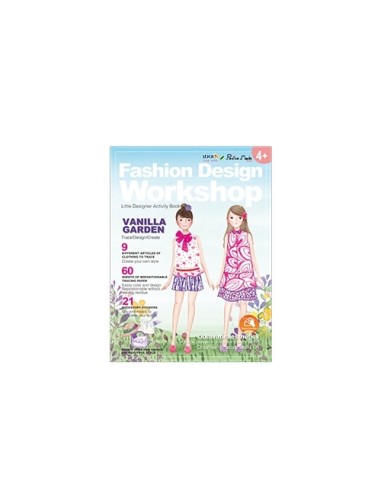 StickN Little Designer Activity Book - Vanilla Garden