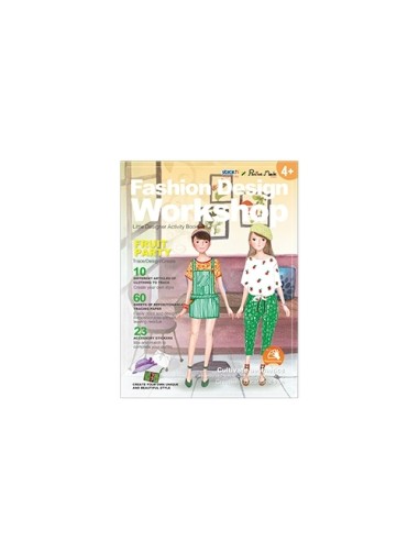 Värvi Ise pildid StickN Little Designer Activity Book - Fruit Party
