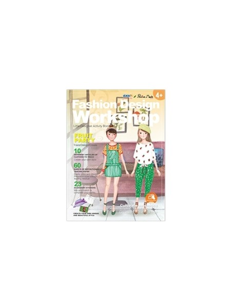 StickN Little Designer Activity Book - Fruit Party