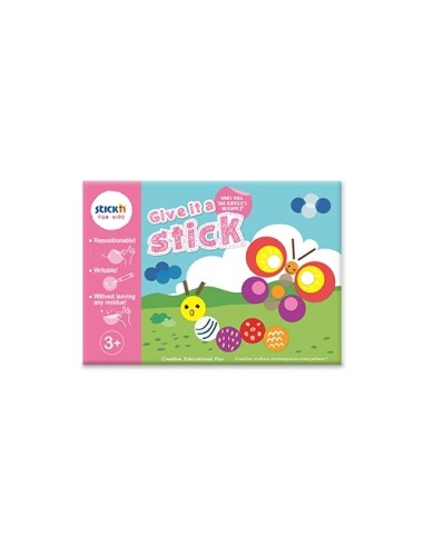 Pildiraamat StickN Give it a Stick - Circles Age 3+