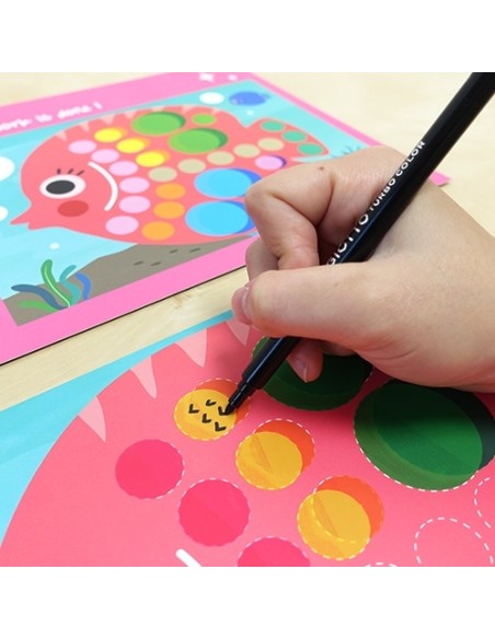 Pildiraamat StickN Give it a Stick - Circles Age 3+