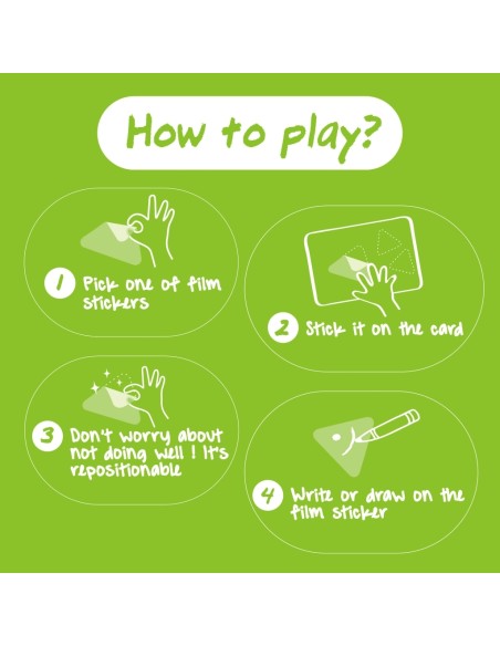 Pildiraamat StickN Give it a Stick - Triangles Age 3+