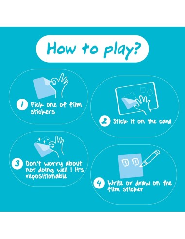 Pildiraamat StickN Give it a Stick - Squares Age 3+