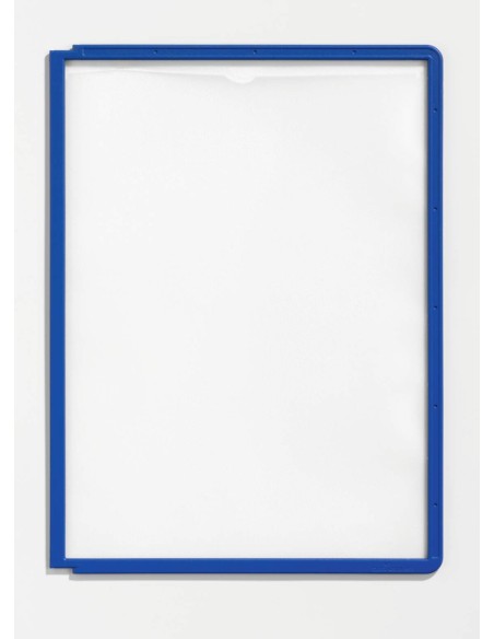 Durable Panel with coloured frame blue