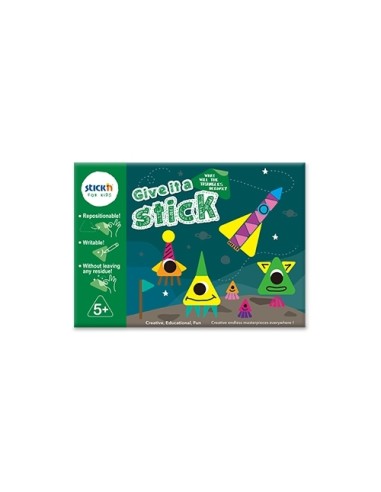 Pildiraamat StickN Give it a Stick - Triangles Age 5+