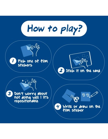 Pildiraamat StickN Give it a Stick - Squares Age 5+