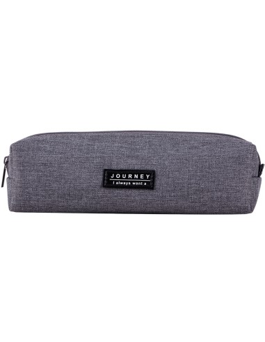 Pencil Pouch DELI 195x50x50mm Grey