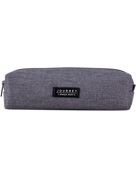 Pencil Pouch DELI 195x50x50mm Grey