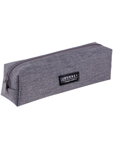 Pencil Pouch DELI 195x50x50mm Grey