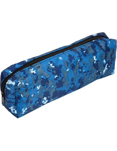 Пенал "Attomex. Camouflage" 20x7x3,5 см, прямоугольный, на молнии, искусственная кожа с рисунком, ассорти 3 дизайна