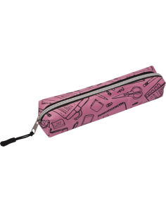 *Pinal deVENTE. School 21x4x4cm roosa