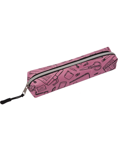 *Pinal deVENTE. School 21x4x4cm roosa