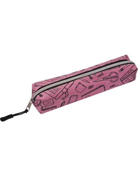 *Pinal deVENTE. School 21x4x4cm roosa