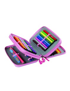 3 zipper pencil case - 52pcs included 2