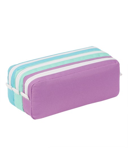 Pencil case Viquel Trizip Girl Pastel