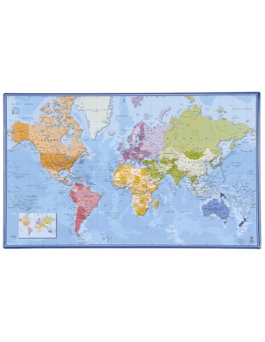 Desk mat Viquel Worldmap 59,5x36,5cm