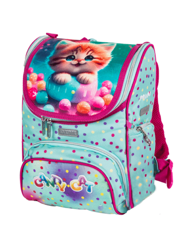 Koolikott deVENTE.Mini. Candy Cat 35x26x20cm