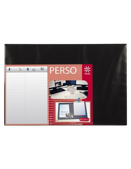 Desk mat Viquel 58,5x39,5 black