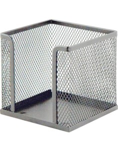 Märkmepaberihoidja deVENTE 9,5x9,5cm metallist hõbe