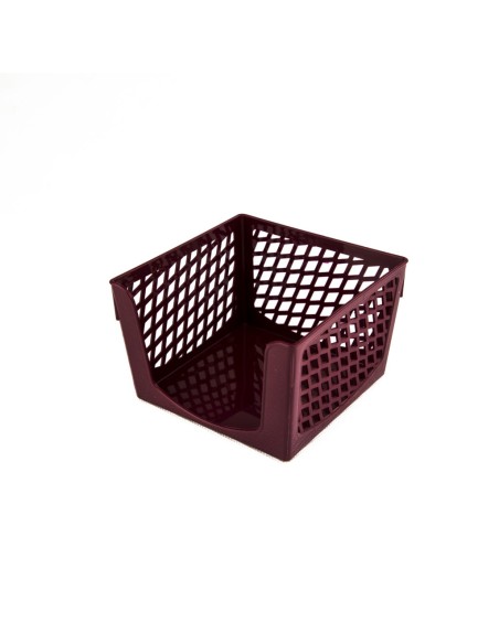 Märkmepaberihoidja College 9x9x7cm plastikust bordoo