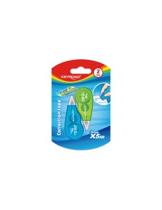 mini PET correction tape, 5mm x 5m, 2pcs/blister card 2