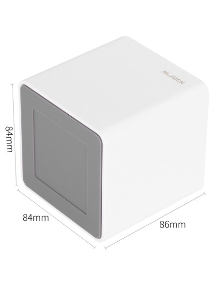 Pliiatsitops DELI Nusign 84x84x86mm valge