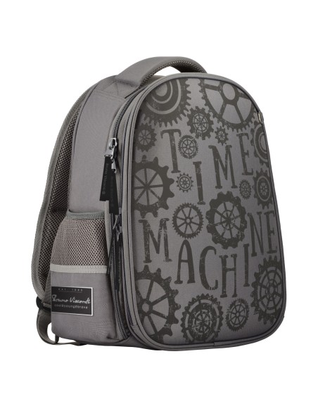 Backpack. Material: 100% polyester fiber. Zipper width 8 mm, puller 5 cm. Measurement: 30x38x20 cm