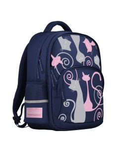 Backpack. Material: 100% polyester fiber. Zipper width 8 mm, puller 5 cm. Measurement: 30x40x19 cm