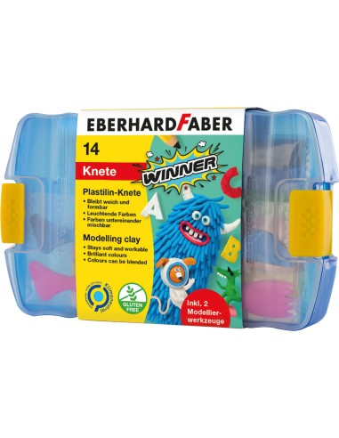 Plastiliin EberhardFaber Winner 7-värvi