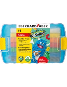 Plastiliin EberhardFaber Winner 7-värvi 2