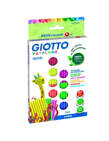 Plastiliin FILA Giotto Patplume 8x33g