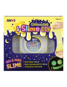 Voolimismass Amos iSlime Glow in the Dark helendav