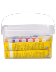 EFA Plast Kids 2kg white + 14 paint pots 2