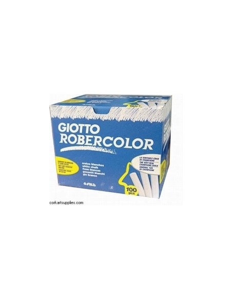 Kriit Fila Giotto 100tk/pk valge, ümmargused