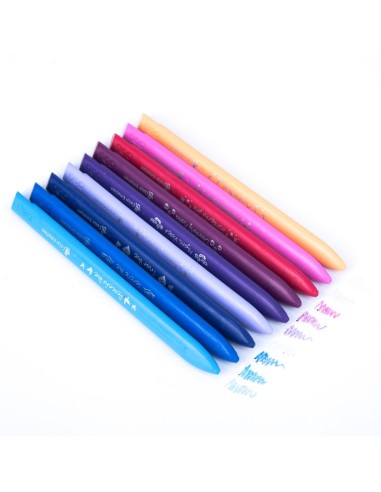 Plastic Crayon Deli 24 colors assorted