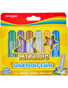 Guassi-pulgad Keyroad Metallic 6-värvi