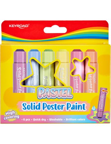 Guassi-pulgad Keyroad Pastel 6-värvi