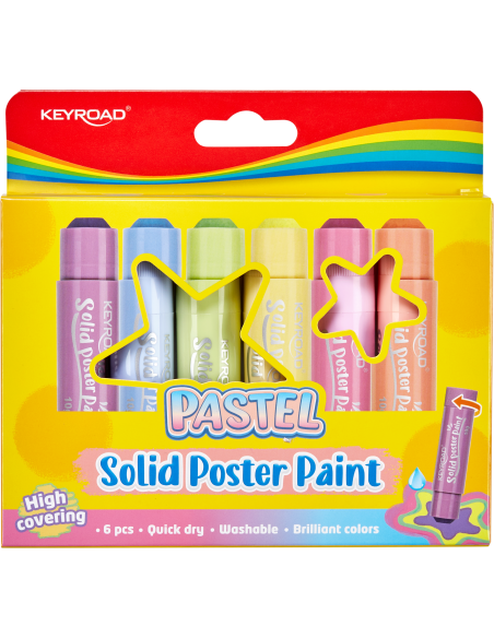 Guassi-pulgad Keyroad Pastel 6-värvi