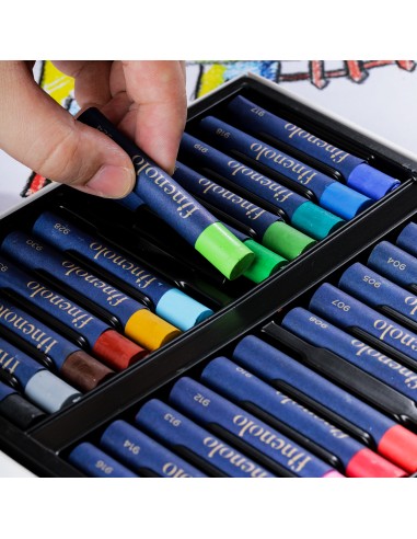 Õlipastellid Finenolo 24-värvi pehmed