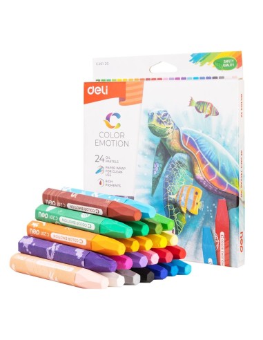 Oil Pastel Smooth Rich Blending 24C