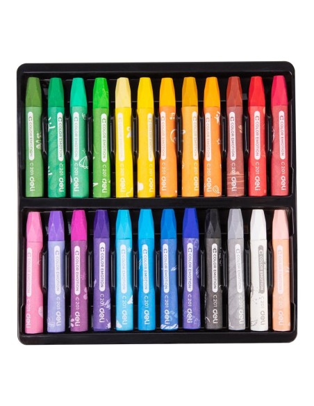 Oil Pastel Smooth Rich Blending 24C