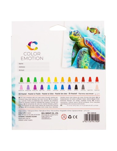 Oil Pastel Smooth Rich Blending 24C