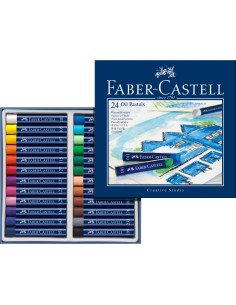 Õlipastellid Faber-Castell Gofa Creative Studio 24-värvi