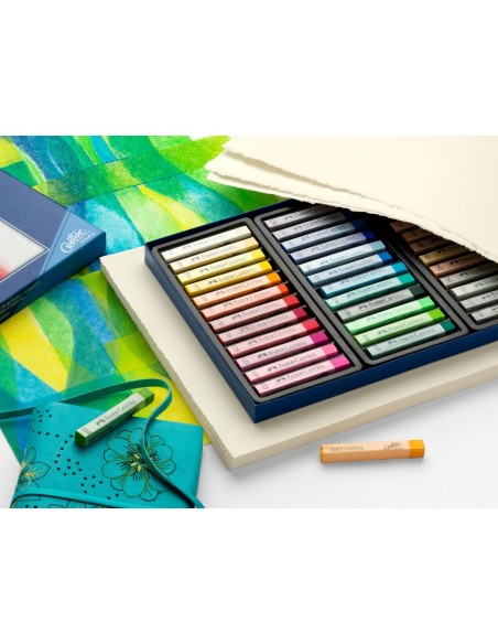 Pastellkriidid Faber-Castell Mini Creative Studio 48-värvi